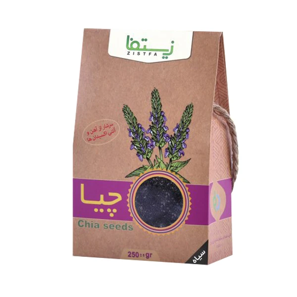 دانه چیاسیاه 250 گرمی دانه چیاسیاه 250 گرمی