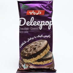 رایس کیک با روکش شکلاتی رایس کیک با روکش شکلاتی