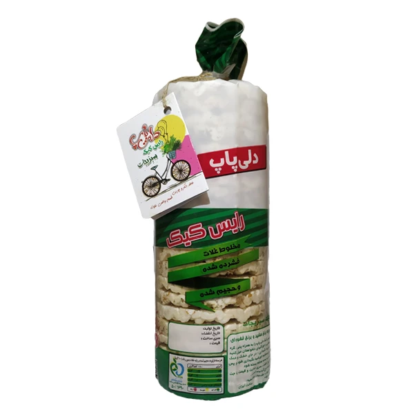 رایس کیک سبزیجات 120 گرمی رایس کیک سبزیجات 120 گرمی