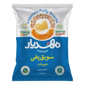 سویق پفی حبوبات با طعم پنیر سویق پفی حبوبات با طعم پنیر