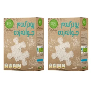 پودر گندم جوانه زده 200 گرمی به مالت